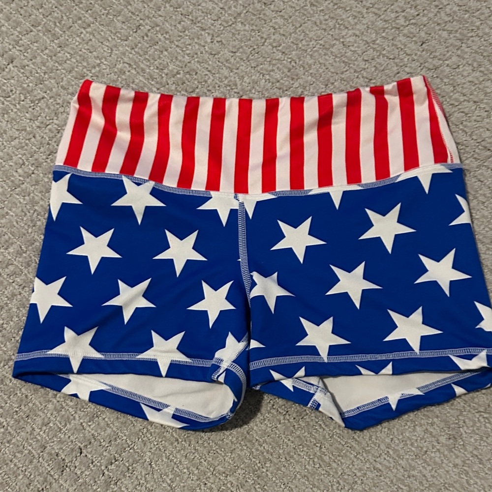 Fleo Red and Blue Star Shorts